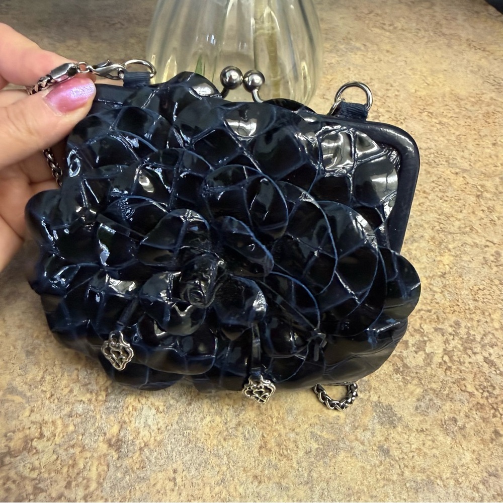 Brighton Rosalie Kisslock floral purse - Picture 3 of 9